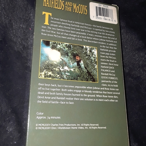 The Hatfields and the McCoys VHR video tape - Picture 3 of 4